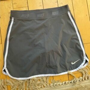 Grey Nike Tennis Skirt